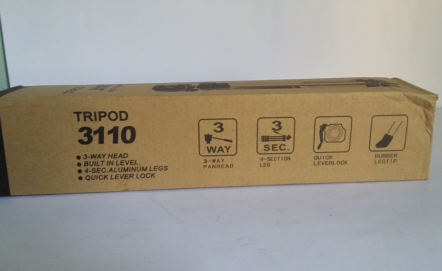 Adjustable Tripod for Camera & Mobile Phone - Silver