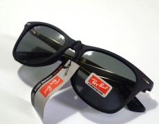 RayBan Replica Metal Frame Sunglasses - Light Black