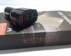 3 USB Mobile Charger for Cars - 7A Output