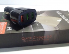 3 USB Mobile Charger for Cars - 7A Output
