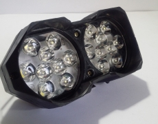 18 LED Fog / Head Light - For Cars and Motorcycles