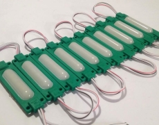 Universal Small LED Strip Lights - Green (4 Pieces)
