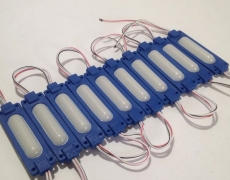 Universal Small LED Strip Lights - Blue (4 Pieces)