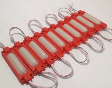 Universal Small LED Strip Lights - Red (4 Pieces)