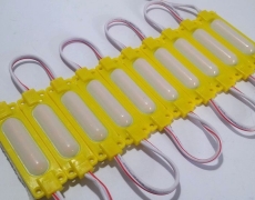 Universal Small LED Strip Lights - Yellow (4 Pieces)