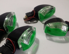 Green Bright Bike Indicators - Style 1