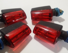 Red Bright Bike Indicators - Style 2