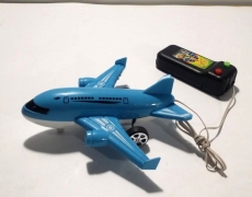 Wired Remote Control (RC) Toy Airplane