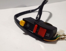 Flash / Dipper + On / Off Switch for Motorcycles
