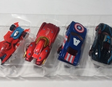 The Avengers Die Cast Sports Comic Cars - 4 Pieces