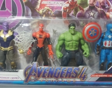 Big Size The Avengers Hero Models - 4 Pieces