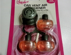 Car AC Vent Mounted Air Freshener - Rose Fragrance