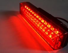 Universal Small LED Red Brake Light - 3 Wires