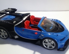 Large HD Bugatti Chiron Remote Control Car