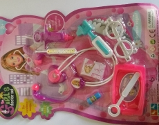 Plastic Toy Doctor Set for Girls