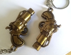 Pack of Two Key Chains - Stylish Guns