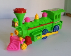 Cute Colorful Train Engine with Light Function