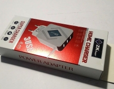 3 USB Plus 1 Cable 2.4A Mobile Charger